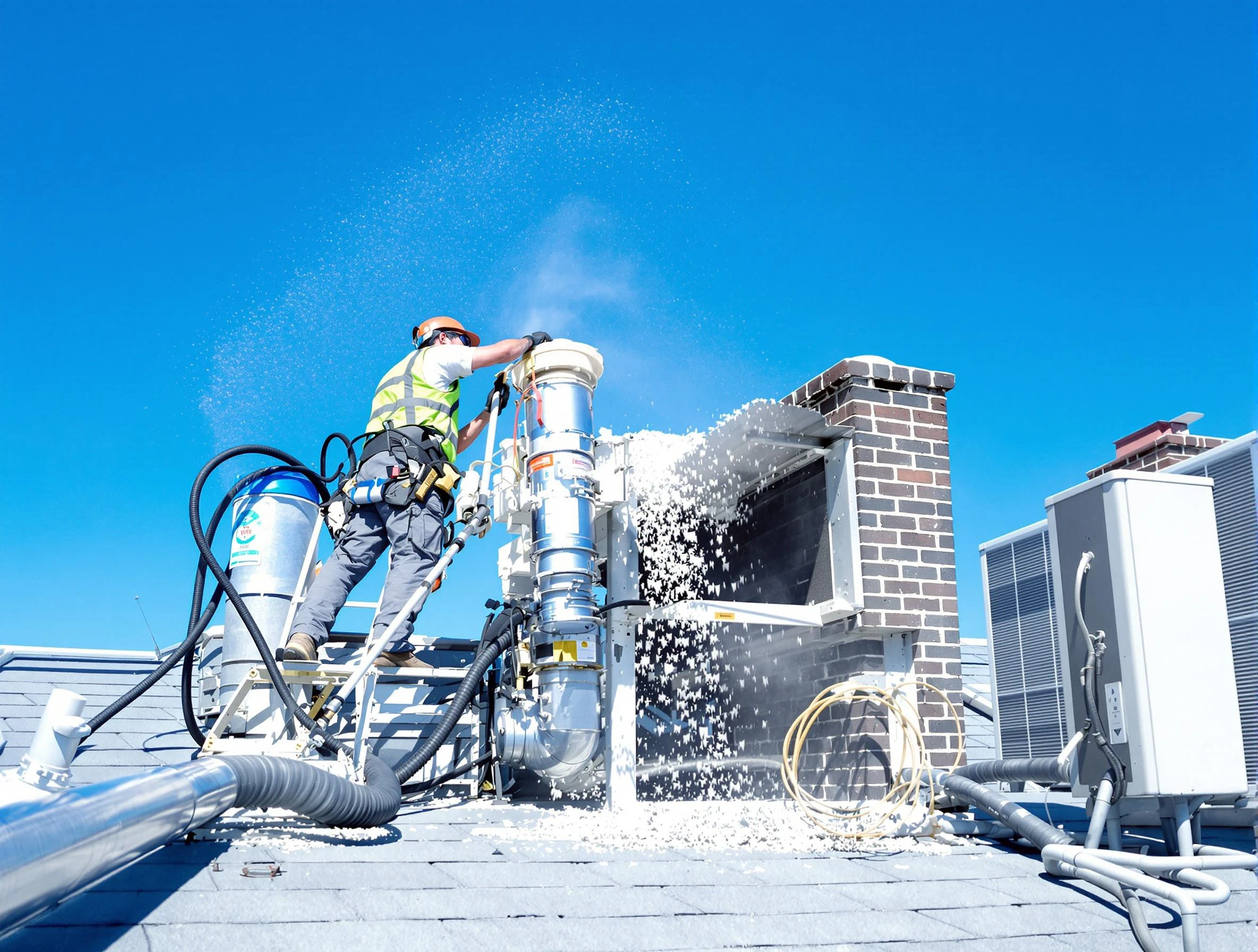 Expert roof dryer vent cleaning by Oakmont Dryer Vent Cleaning in Oakmont